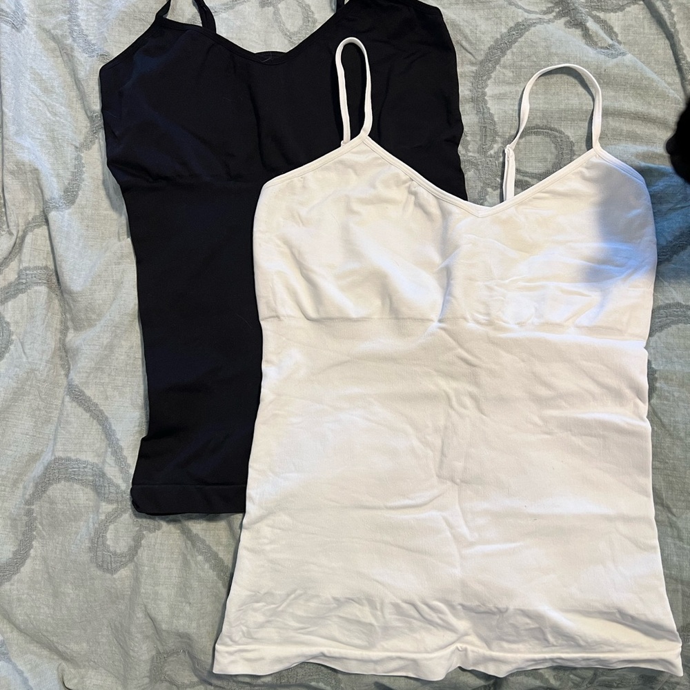 Black and White Camisole Set
